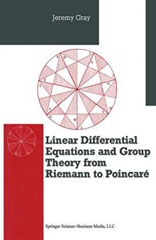 Differential Equations and Group Theory from Riemann to Poincare