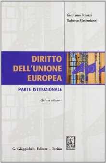 Diritto dell’Unione europea : parte istituzionale