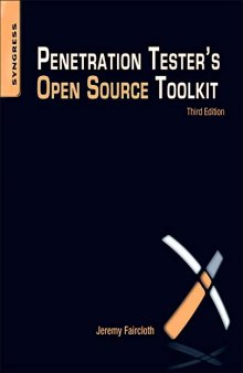 Penetration tester's open source toolkit: Rev. ed. of: evaluating the security of a computer system or network by simulating an attack from a malicious source. 2007. - Machine generated contents note: Introduction Chapter 1: Tools of the Trade Chapter 2: Reconnaissance Chapter 3: Scanning and Enumeration Chapter 4: Client-side Attacks and Human Weaknesses Chapter 5: Hacking Database Services Chapter 6: Web Server and Web Application Testing Chapter 7: Network Devices Chapter 8: Enterprise Applic