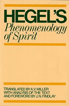 Hegel's Phenomenology of spirit