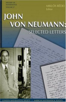 John von Neumann: Selected Letters