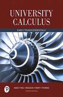 University Calculus: Early Transcendentals (4th Edition)