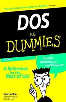 DOS For Dummies - A Reference For The Rest Of Us!