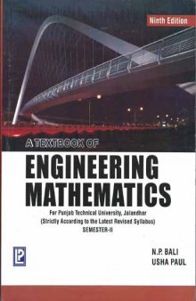 A Textbook Of Engineering Mathematics (PTU, Jalandhar) Sem-II