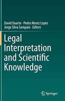 Legal Interpretation And Scientific Knowledge