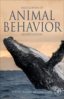 Encyclopedia of Animal Behavior, Volumes I-IV