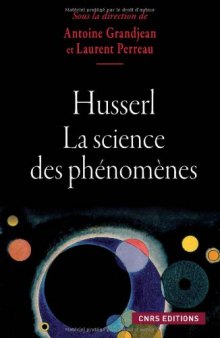 Husserl : La science des phénomènes