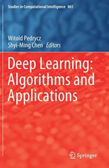 Deep Learning: Algorithms And Applications