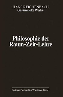 Philosophie der Raum-Zeit-Lehre