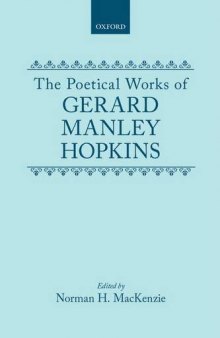 The Poetical Works Of Gerard Manley Hopkins