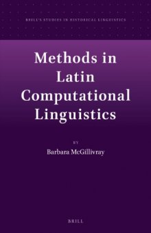Methods in Latin Computational Linguistics