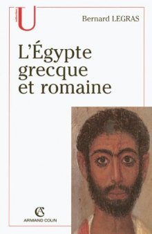 l’egypte grecque et romaine