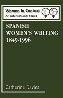 Spanish Women’s Writing 1849-1996