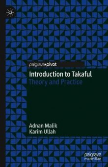 Introduction To Takaful: Theory And Practice