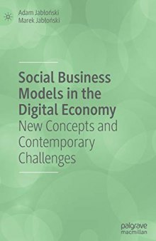 Social Business Models In The Digital Economy: New Concepts And Contemporary Challenges