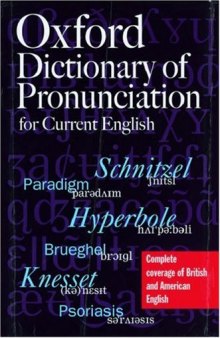 The Oxford Dictionary of Pronunciation for Current English