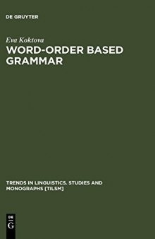 Word-Order Based Grammar