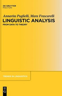 Linguistic Analysis: From Data to Theory