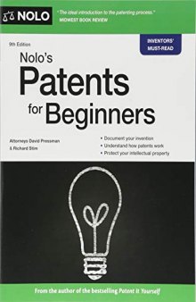 Nolo’s Patents For Beginners