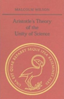 Aristotle’s Theory of the Unity of Science
