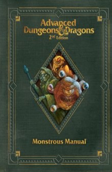 Premium 2nd Edition Advanced Dungeons & Dragons Monstrous Manual