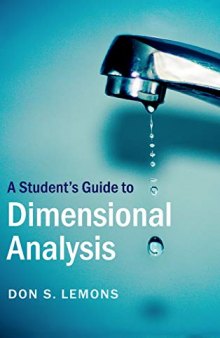 A Student’s Guide to Dimensional Analysis