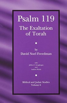 Psalm 119: The Exaltation of Torah