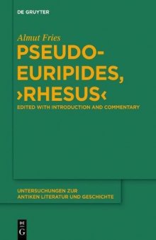 Pseudo-Euripides, ’Rhesus’