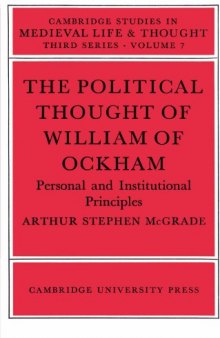 The Political Thought of William Ockham