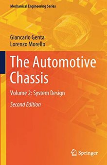 The Automotive Chassis: Volume 2: System Design