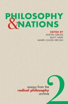 Philosophy & Nations: Essays From The Radical Philosophy Archive