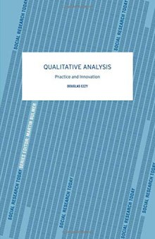 Qualitative Analysis: Practice and Innovation