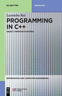 Programming In C++: Object-Oriented Features