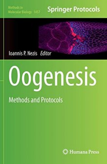 Oogenesis: Methods and Protocols