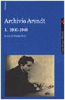 Archivio Arendt 1 1930-1948
