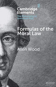 Formulas Of The Moral Law