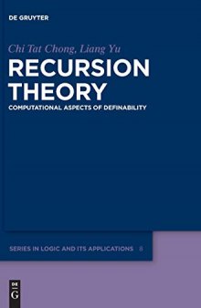 Recursion Theory: Computational Aspects of Definability