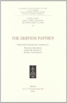 The Derveni Papyrus