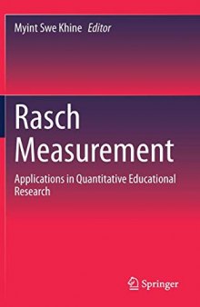Rasch Measurement: Applications In Quantitative Educational Research
