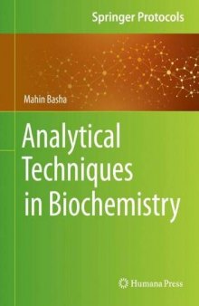 Analytical Techniques in Biochemistry