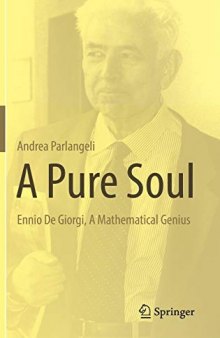 A Pure Soul: Ennio De Giorgi, A Mathematical Genius