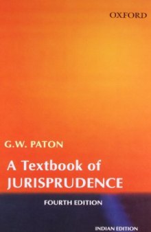 A Textbook on Jurisprudence