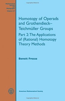 Homotopy of Operads and Grothendieck-Teichmuller Groups: Part 2: The Applications of (Rational) Homotopy Theory Methods