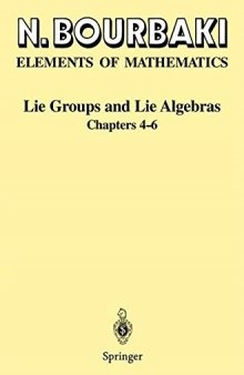 Lie Groups and Lie Algebras, Part II, Chapters 4-6