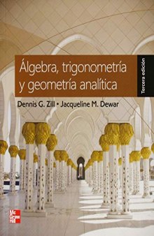Álgebra, trigonometría y geometría analítica