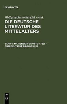 Die deutsche Literatur des Mittelalters. Verfasserlexikon. Band 6. 