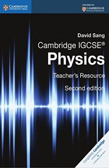 Cambridge IGCSE Physics: Teacher's Resource