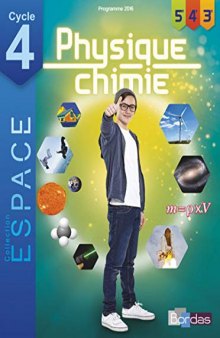 ESPACE - Physique-Chimie Cycle 4