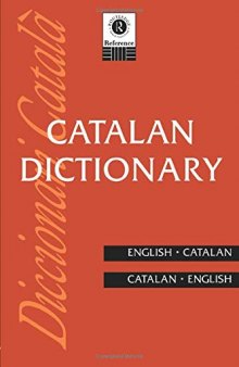 Catalan dictionary : Catalan-English/English-Catalan