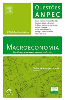 Macroeconomia. Questões ANPEC